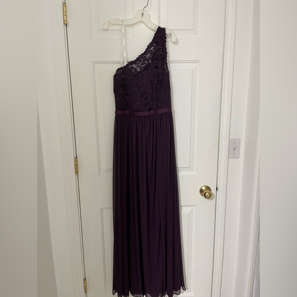 Plum David’s Bridal Dress